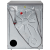 White Knight C39AS 3.5kg Compact Vented Tumble Dryer in Silver